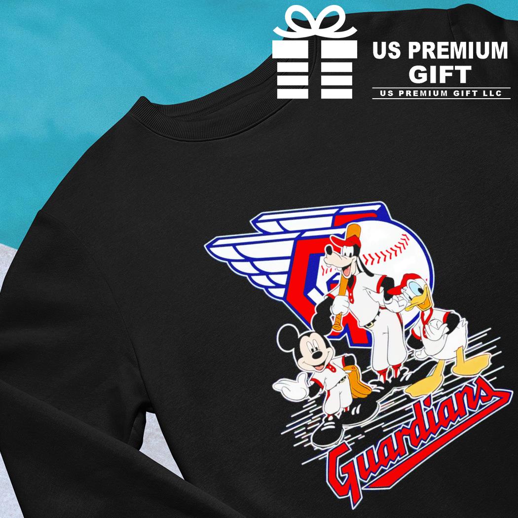 Cleveland Guardians Mickey Mouse x Cleveland Guardians Baseball Jersey –