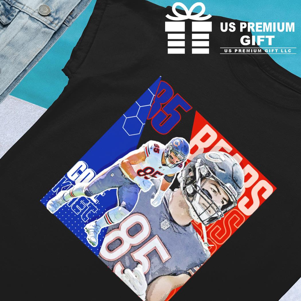 Cole Kmet 85 Chicago Bears football player poster shirt, hoodie