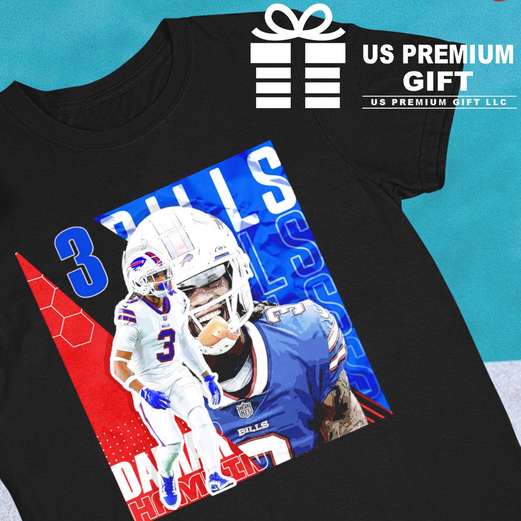 Damar Hamlin Shirt, Buffalo Football Men's Cotton T-Shirt