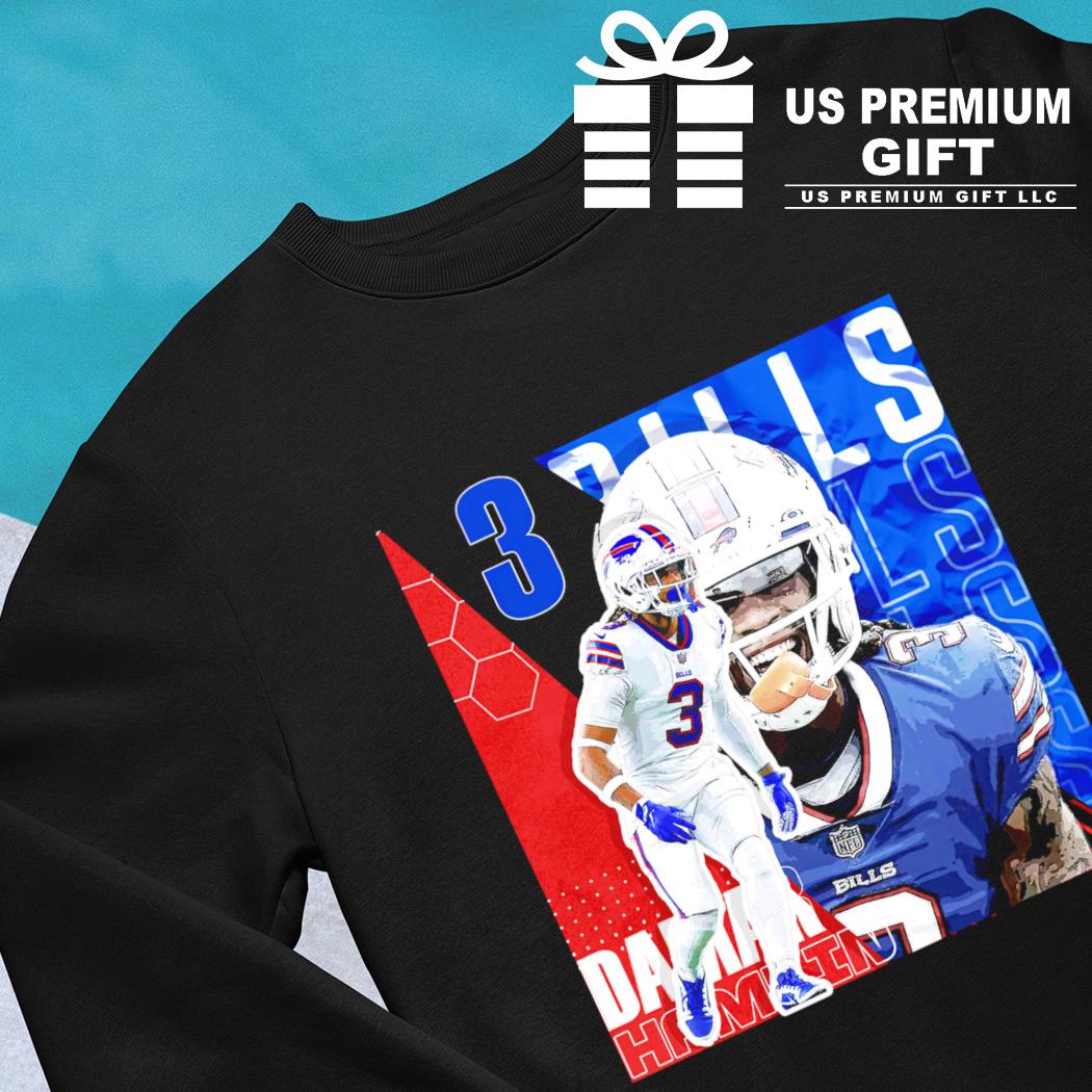 Buffalo Bills Love For 3 Damar Hamlin T-Shirt, Custom prints store