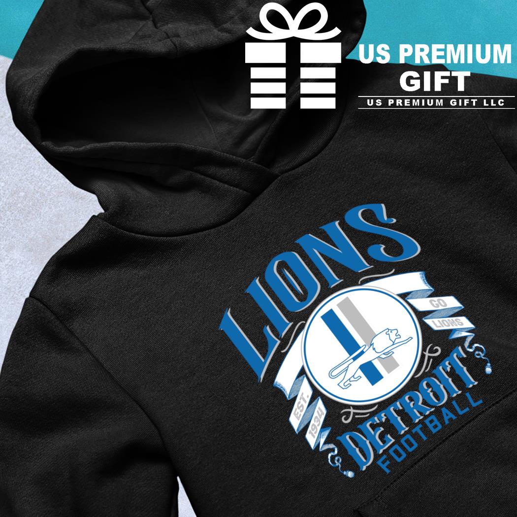 Detroit Lions football est. 1934 go Lions logo shirt, hoodie