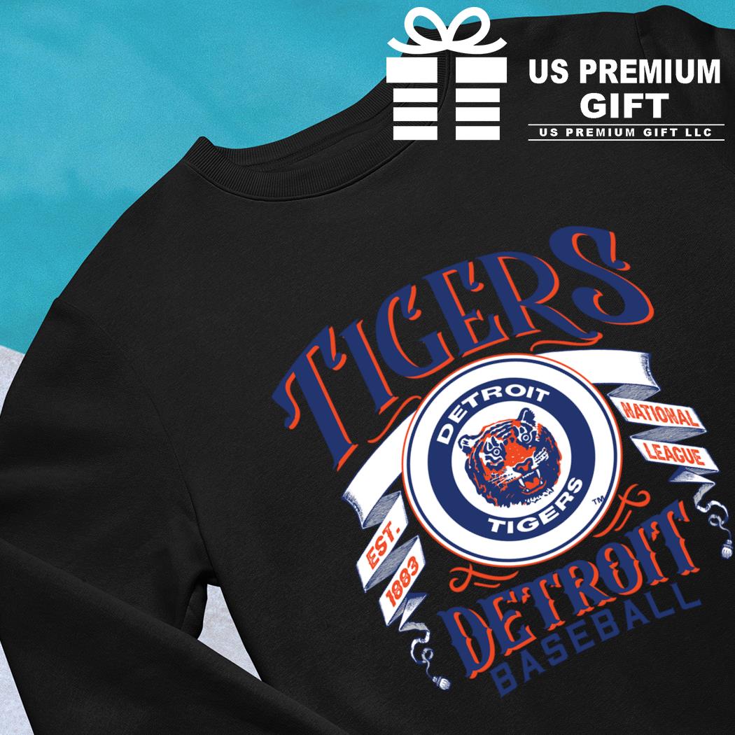 Major League Baseball Detroit Tigers retro logo T-shirt, hoodie