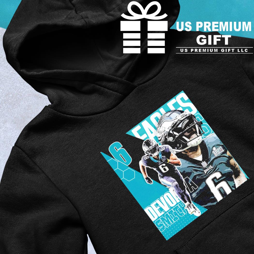 DeVonta Smith Philadelphia Eagles football poster design shirt, hoodie,  sweater and v-neck t-shirt