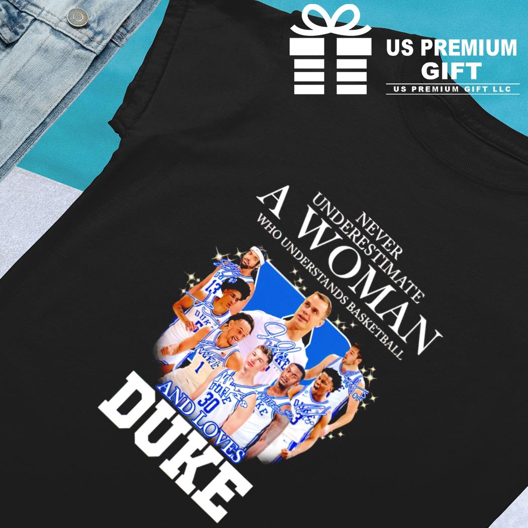 Duke Blue Devils men's basketball 2023 all team player signatures shirt,  hoodie, longsleeve tee, sweater