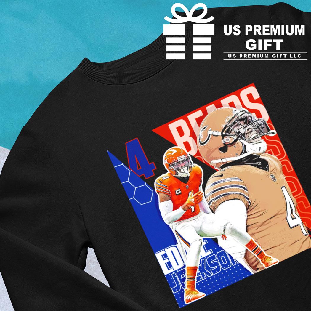 Eddie Jackson 4 Chicago Bears football player poster shirt, hoodie,  sweater, long sleeve and tank top