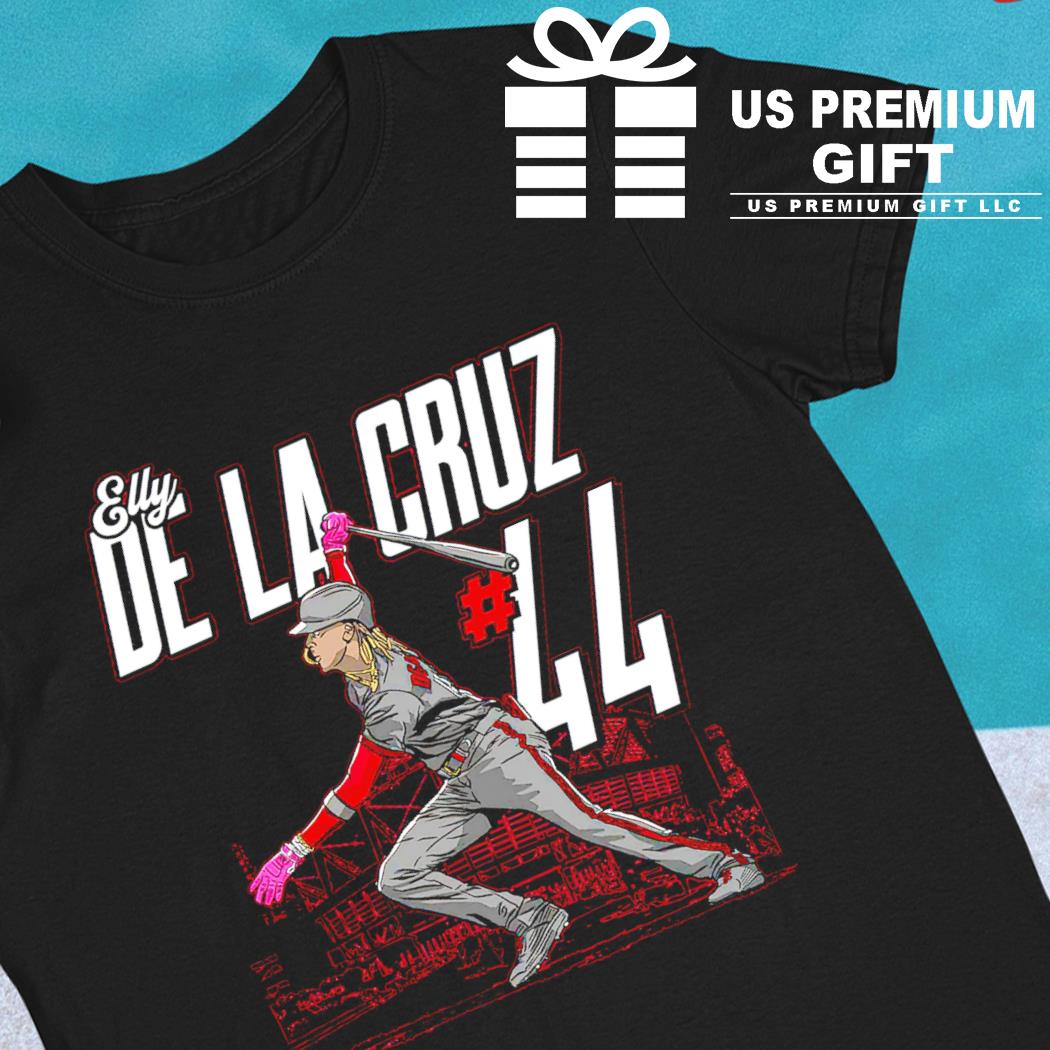 Elly De La Cruz 44 action pose MLBPA Stadium shirt, hoodie, sweater, long  sleeve and tank top