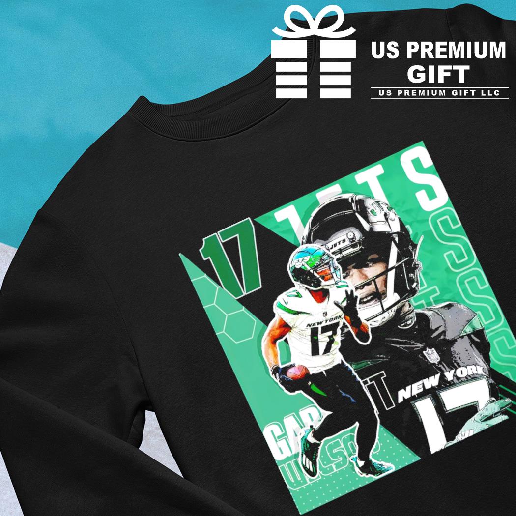 Garrett Wilson 17 New York Jets football player poster shirt, hoodie,  sweater, long sleeve and tank top