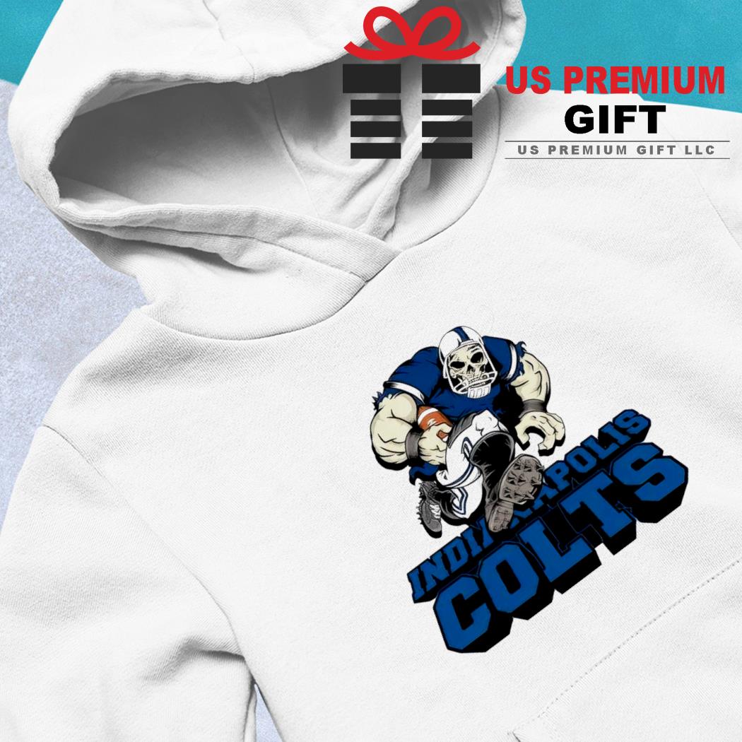 Indianapolis Colts football Troll Zombie player cartoon shirt, hoodie,  sweater, long sleeve and tank top