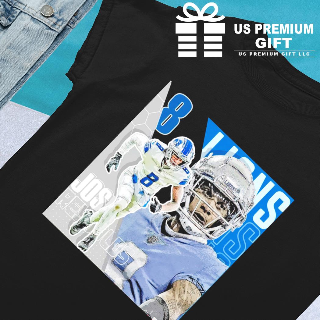 Rinkha Josh Reynolds Football Design Poster Lions T-Shirt