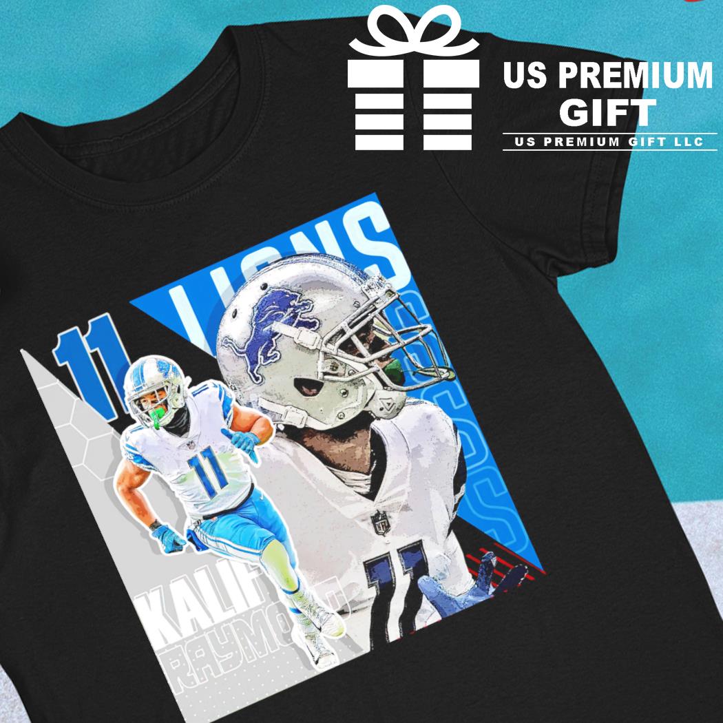 Kalif Raymond 11 Detroit Lions football player poster shirt