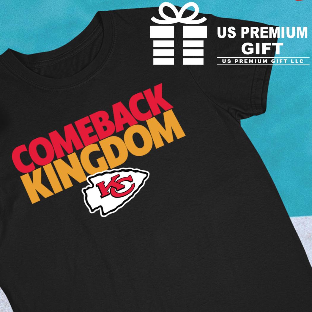 Kansas City Chiefs comeback kingdom American foolball logo shirt, hoodie,  sweater, long sleeve and tank top