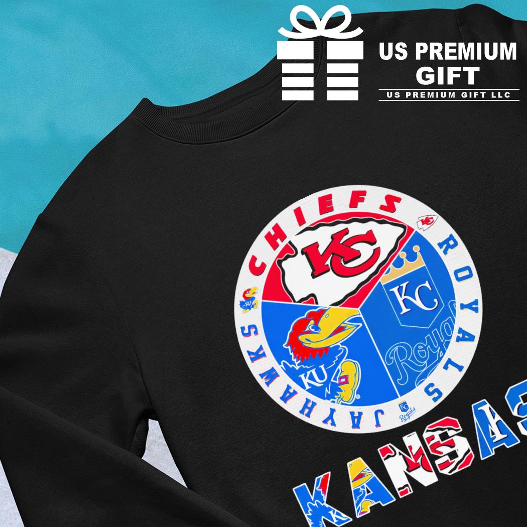 Shirts  Kansas Chiefs Kansas City Royals Kansas Jayhawks Gift Tee
