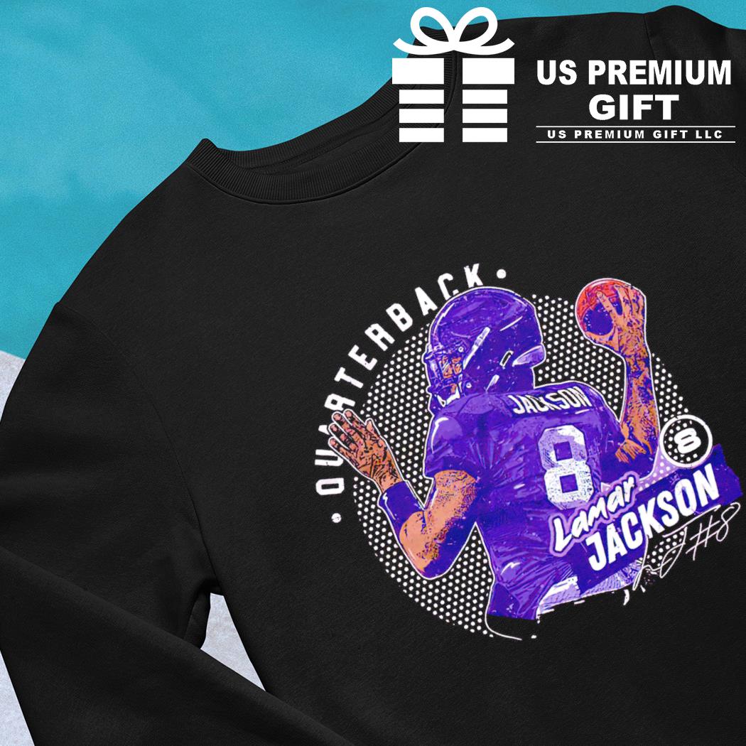 Lamar Jackson the future 8 right signature shirt, hoodie, sweater, long  sleeve and tank top