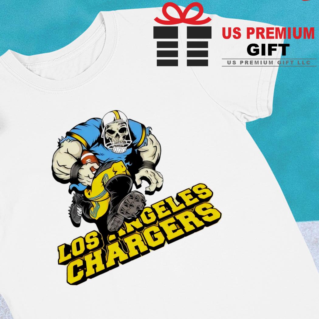 Los Angeles Chargers football Troll Zombie player cartoon shirt, hoodie,  sweater, long sleeve and tank top