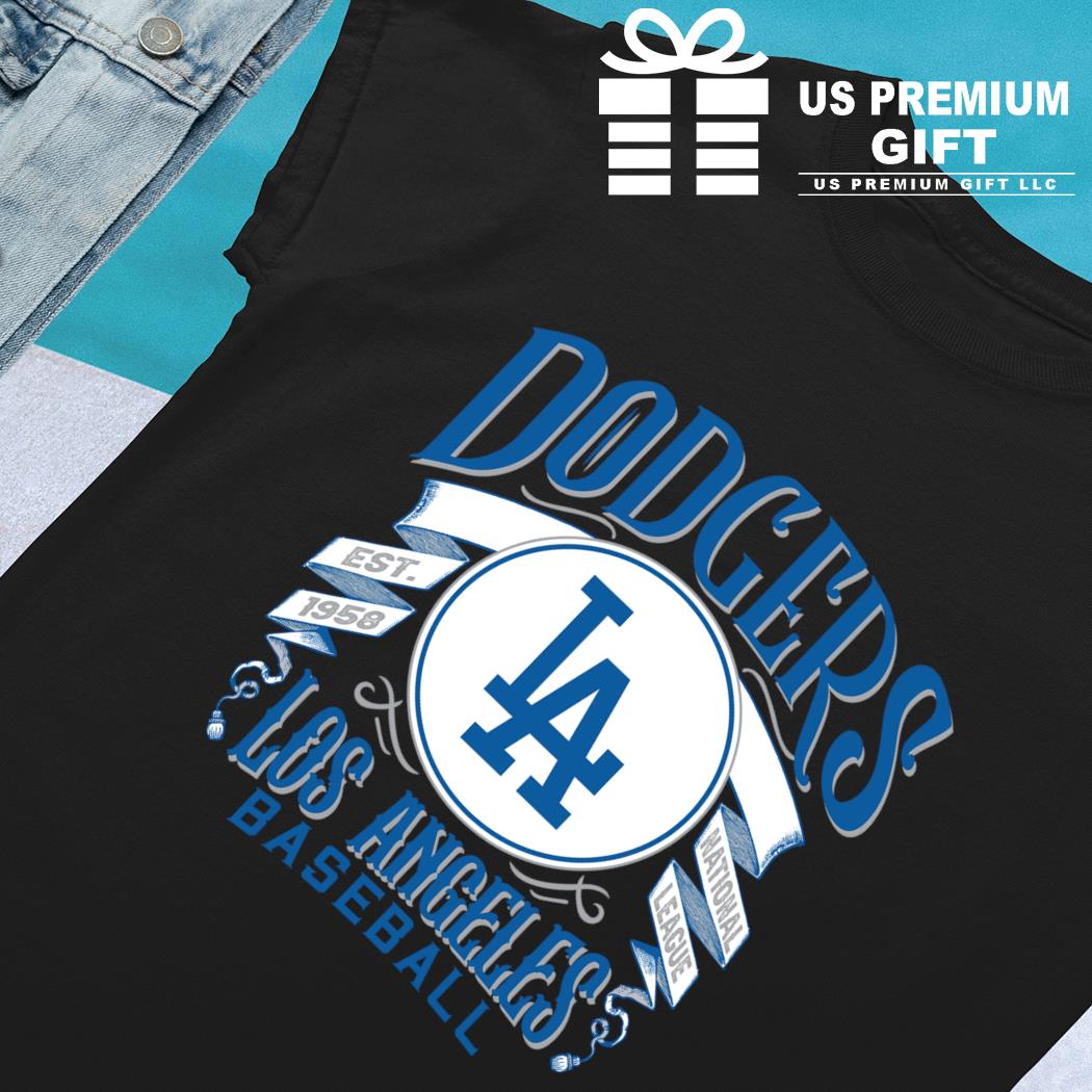 Los Angeles Dodgers Baseball Est 1958 Shirt - Printing Ooze