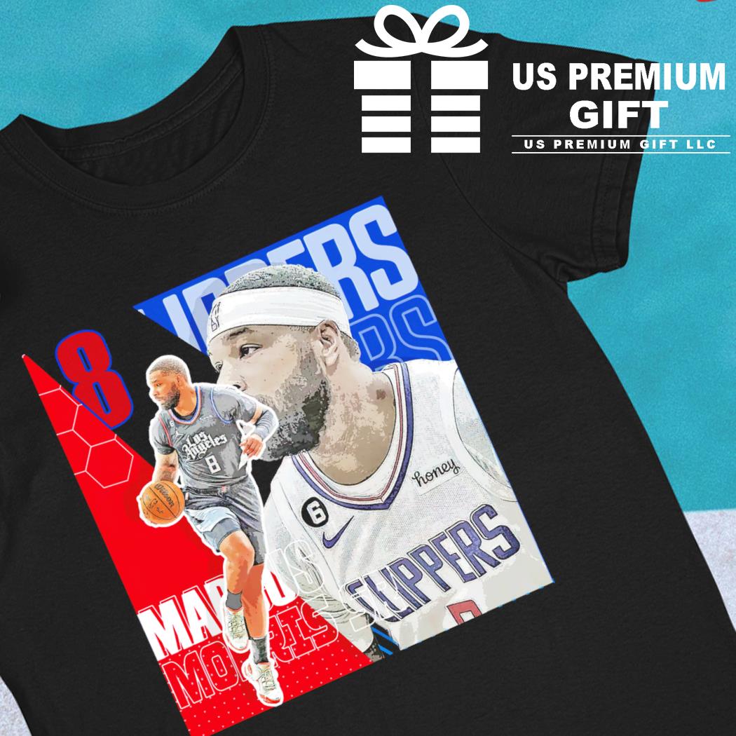 Marcus Morris Sr. 8 Los Angeles Clippers basketball player poster shirt,  hoodie, sweater, long sleeve and tank top