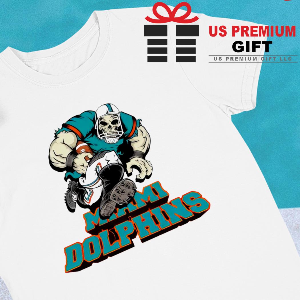 Miami Dolphins football Troll Zombie player cartoon shirt, hoodie