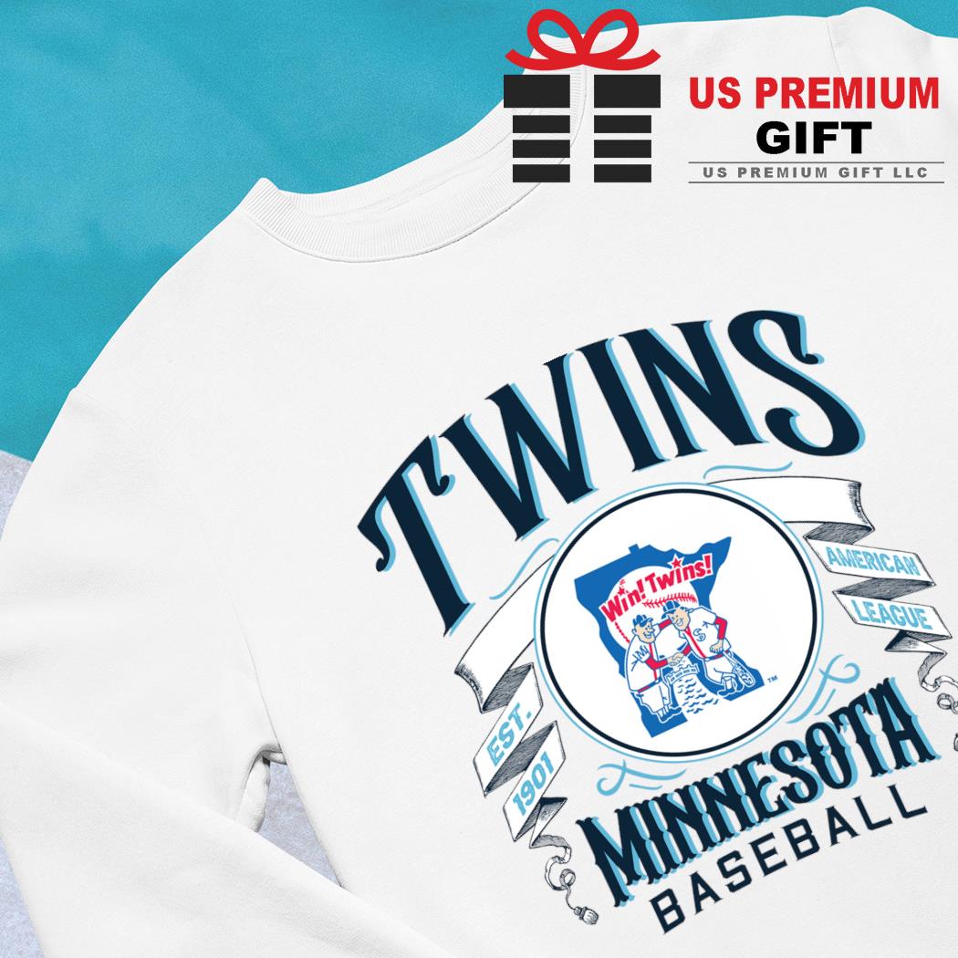 Minnesota Twins baseball est. 1901 American league logo shirt, hoodie,  sweater, long sleeve and tank top