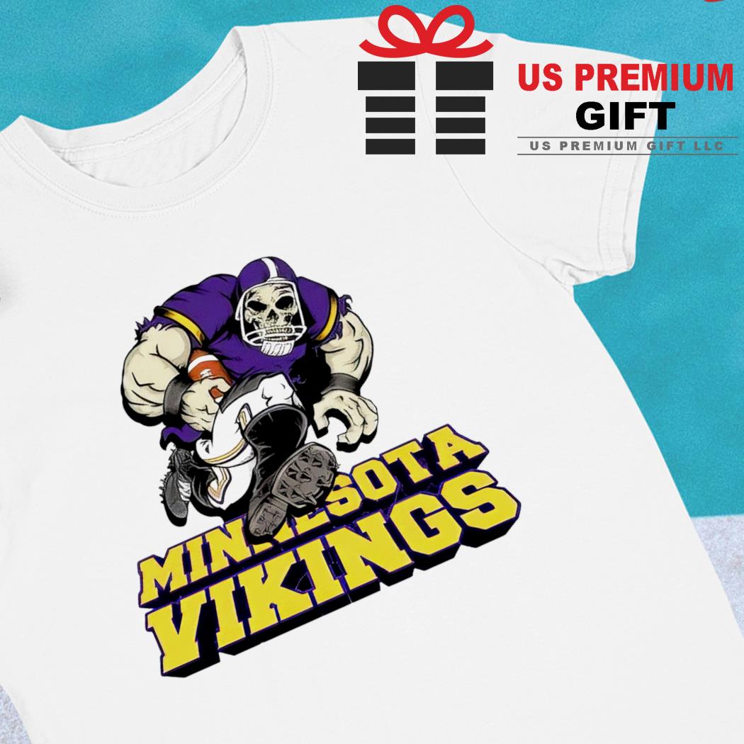 Minnesota Vikings football Troll Zombie player cartoon shirt, hoodie,  sweater, long sleeve and tank top