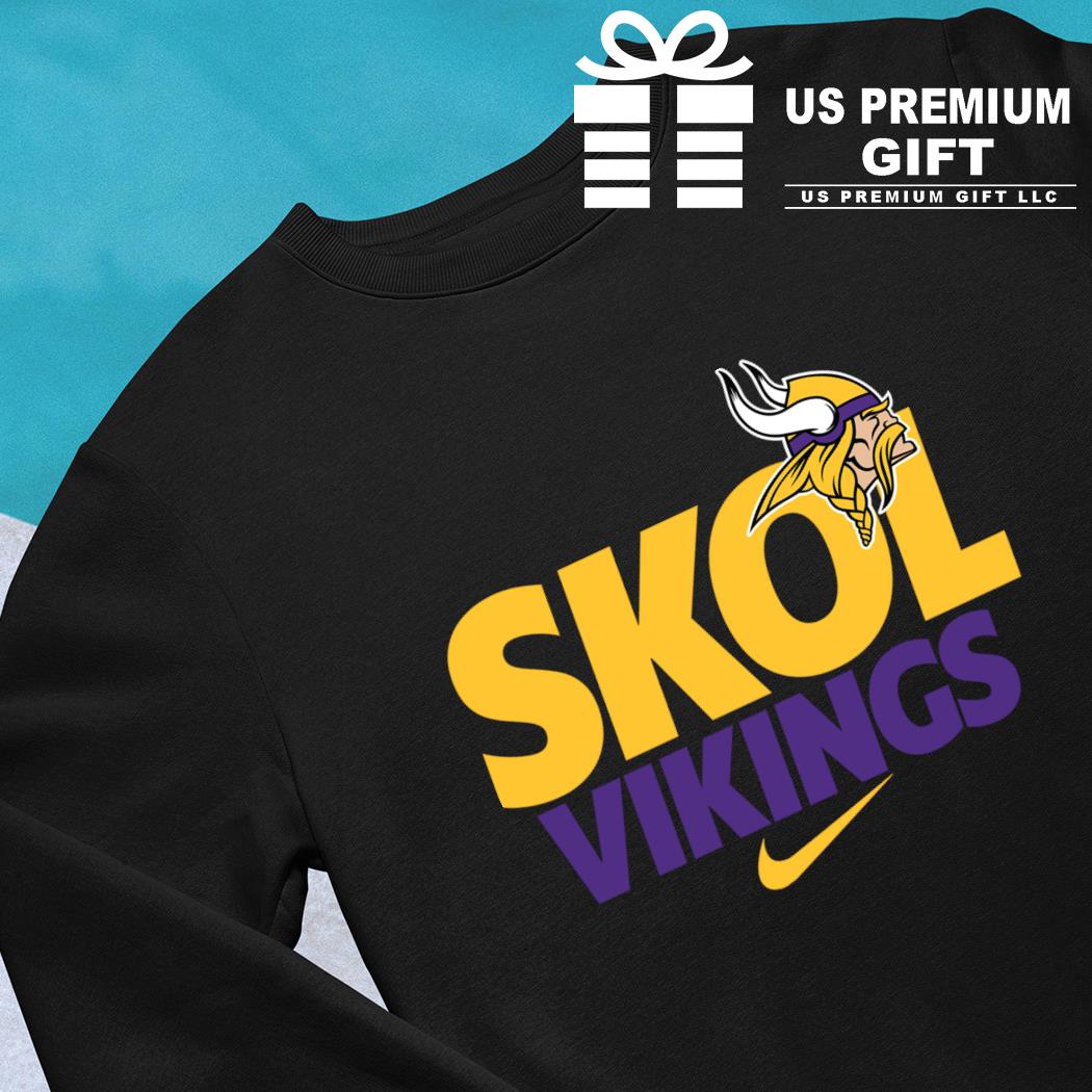 Minnesota Vikings skol vikings American foolball logo shirt, hoodie,  sweater, long sleeve and tank top