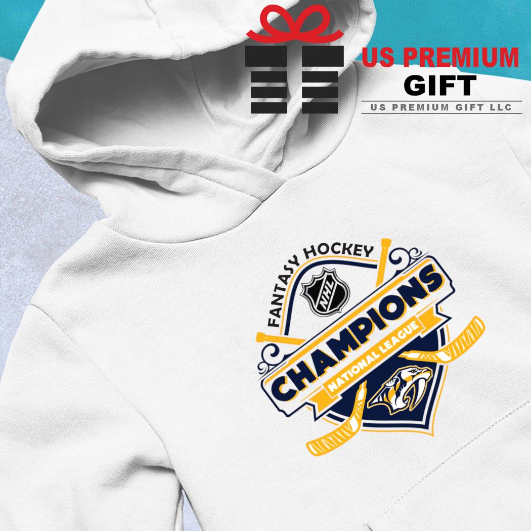 Nashville Predators ice hockey Fantasy hockey NHL Champions national league  logo 2023 shirt, hoodie, sweater, long sleeve and tank top