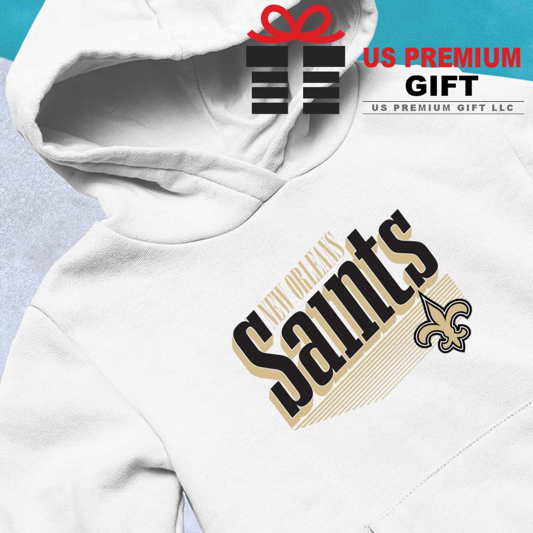 new orleans saints white hoodie