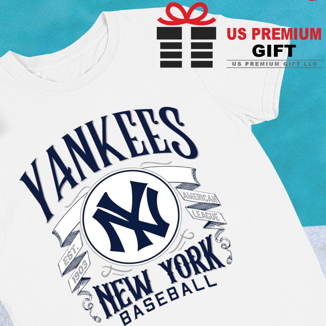 New York Yankees baseball est. 1903 American league logo shirt
