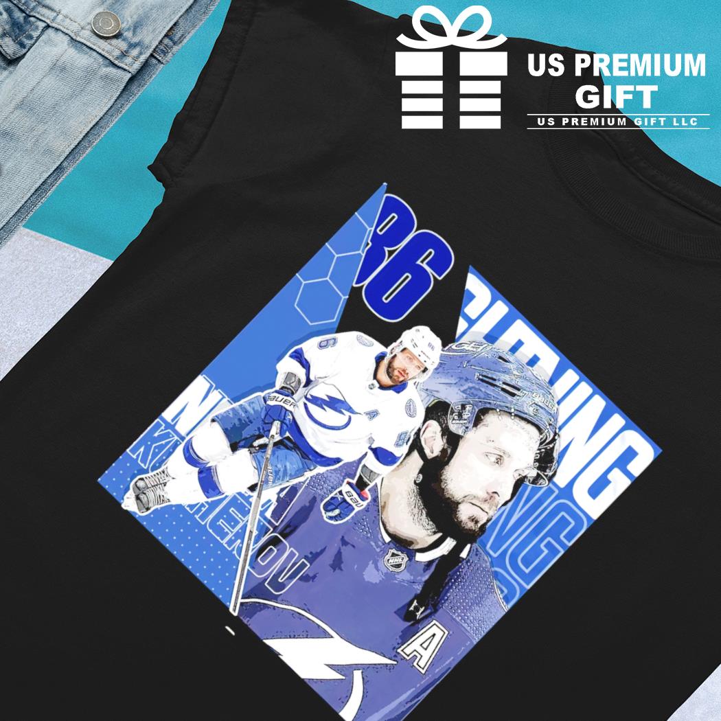 Nikita Kucherov T-Shirt, Tampa Bay Hockey Men's Premium T-Shirt