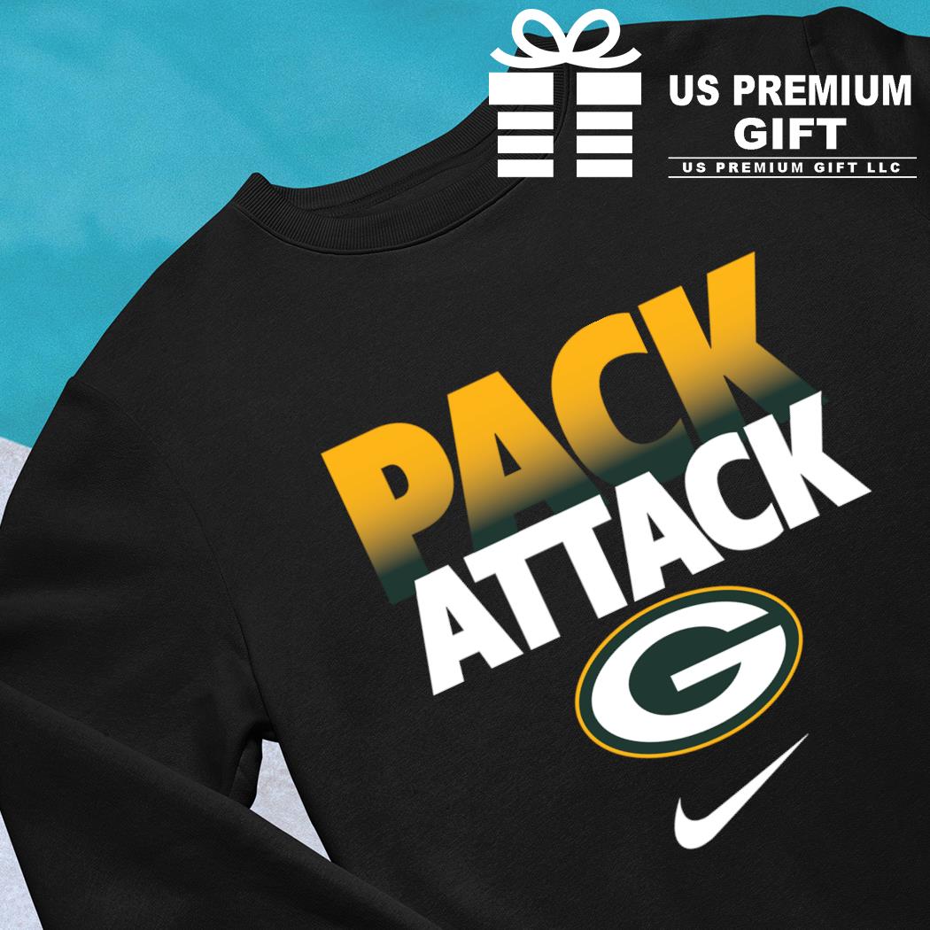 Pack attack Green Bay Packers team American foolball logo shirt, hoodie,  sweater, long sleeve and tank top