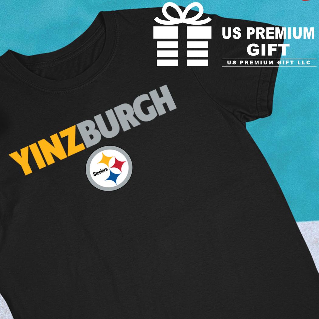 Pittsburgh Steelers team yinz burgh American foolball logo shirt