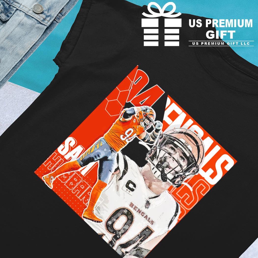 Sam Hubbard 94 Cincinnati Bengals football player poster shirt, hoodie,  sweater, long sleeve and tank top