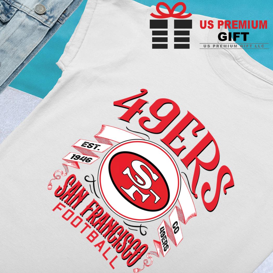 San Francisco 49ers est. 1946 T-Shirt Graphic Logo Sideline edition Me -  clothing & accessories - by owner - apparel