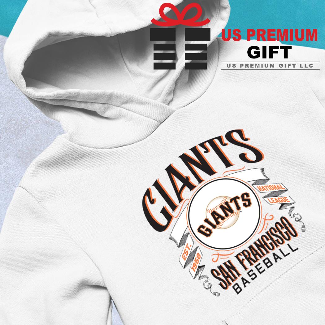 San Francisco Giants baseball est. 1958 national league logo shirt, hoodie,  sweater, long sleeve and tank top