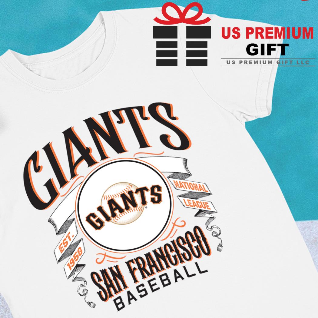 San Francisco Giants baseball est. 1958 national league logo shirt, hoodie,  sweater, long sleeve and tank top