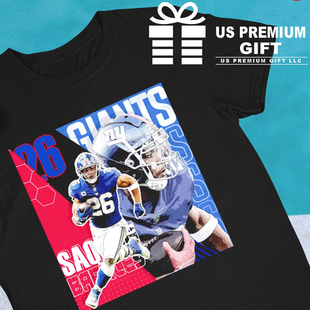 Saquon Barkley 26 New York Giants football player poster shirt, hoodie,  sweater, long sleeve and tank top