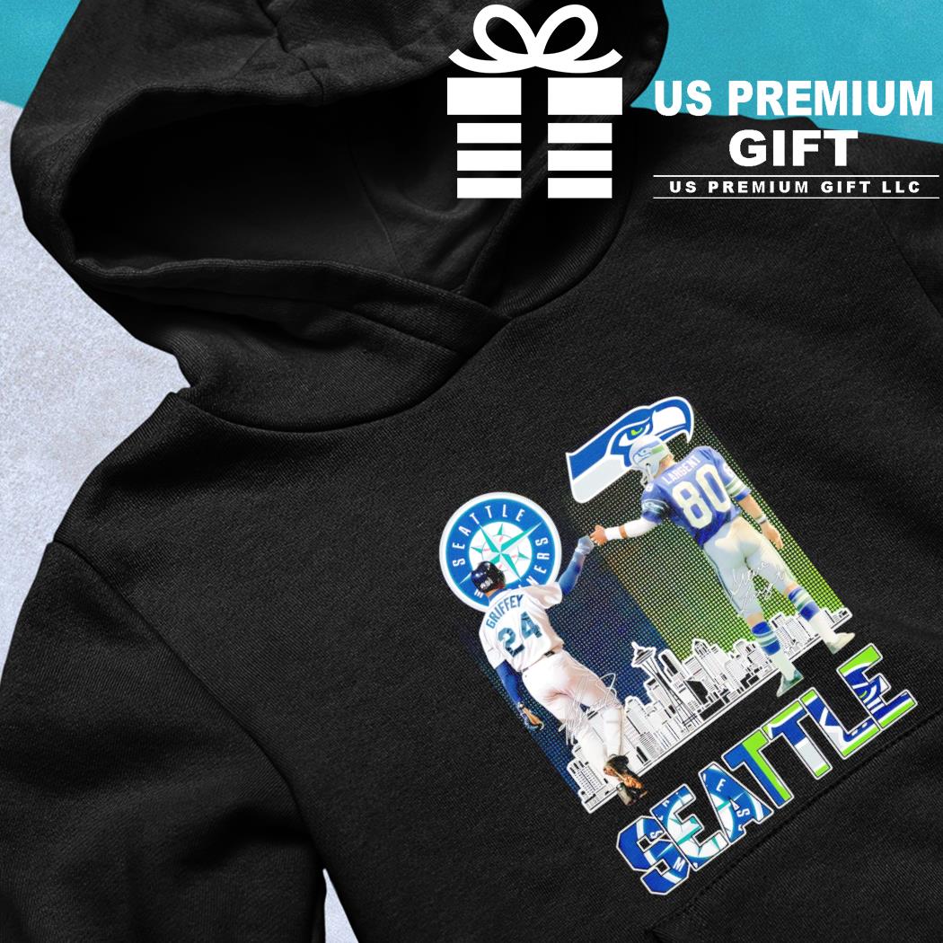 Ken Griffey Jr and Steve Largent Seattle City signatures shirt, hoodie,  sweater, long sleeve and tank top