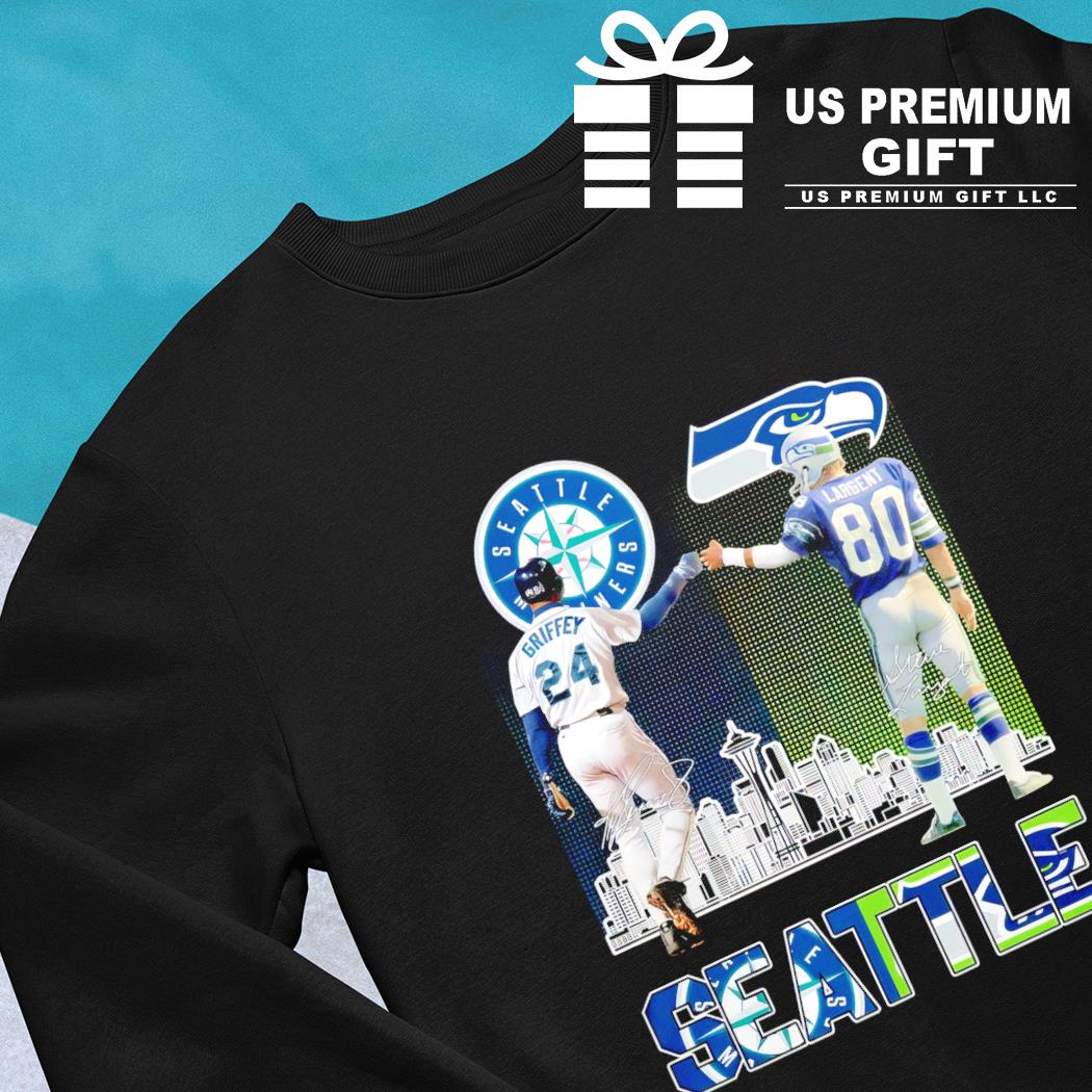  Ken Griffey Jr. Long Sleeve Shirt - Ken Griffey Jr. Seattle  Cartoon : Sports & Outdoors