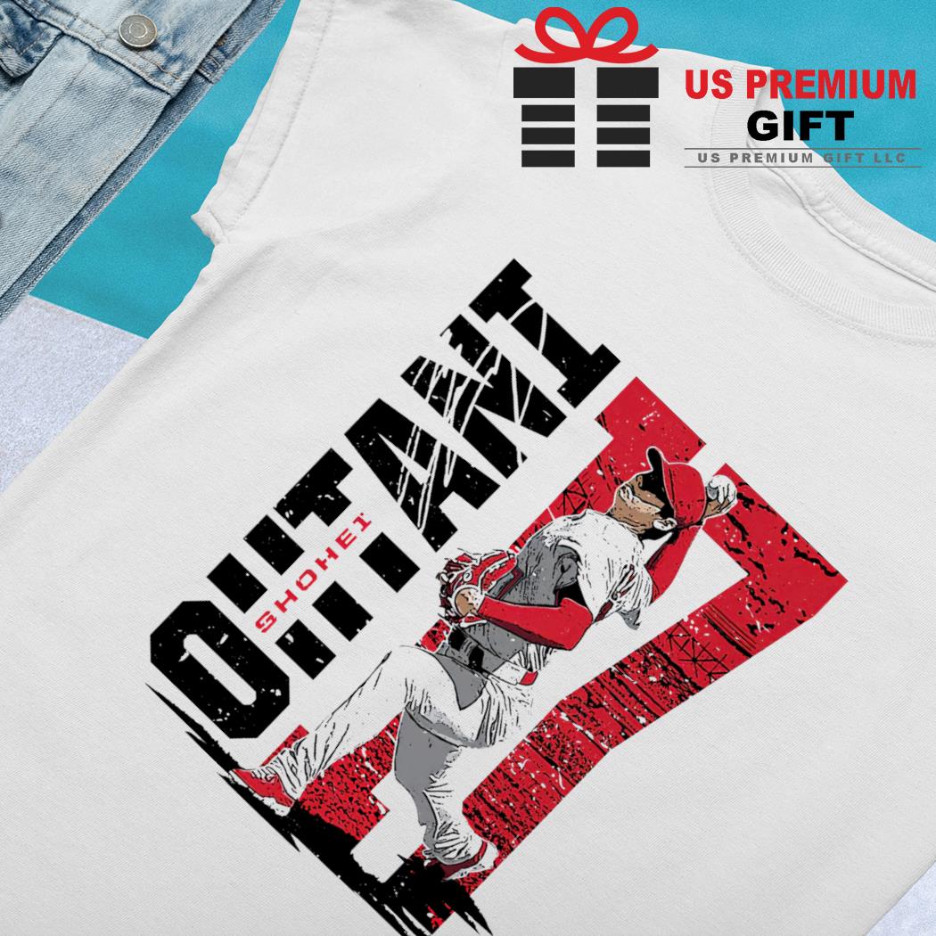 Nice shohei Ohtani 17 Los Angeles Angels baseball player action pose shirt,  hoodie, sweater, long sleeve and tank top