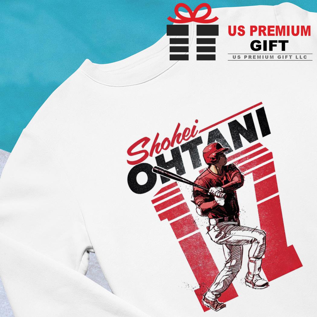 Nice shohei Ohtani 17 Los Angeles Angels baseball player action pose shirt,  hoodie, sweater, long sleeve and tank top