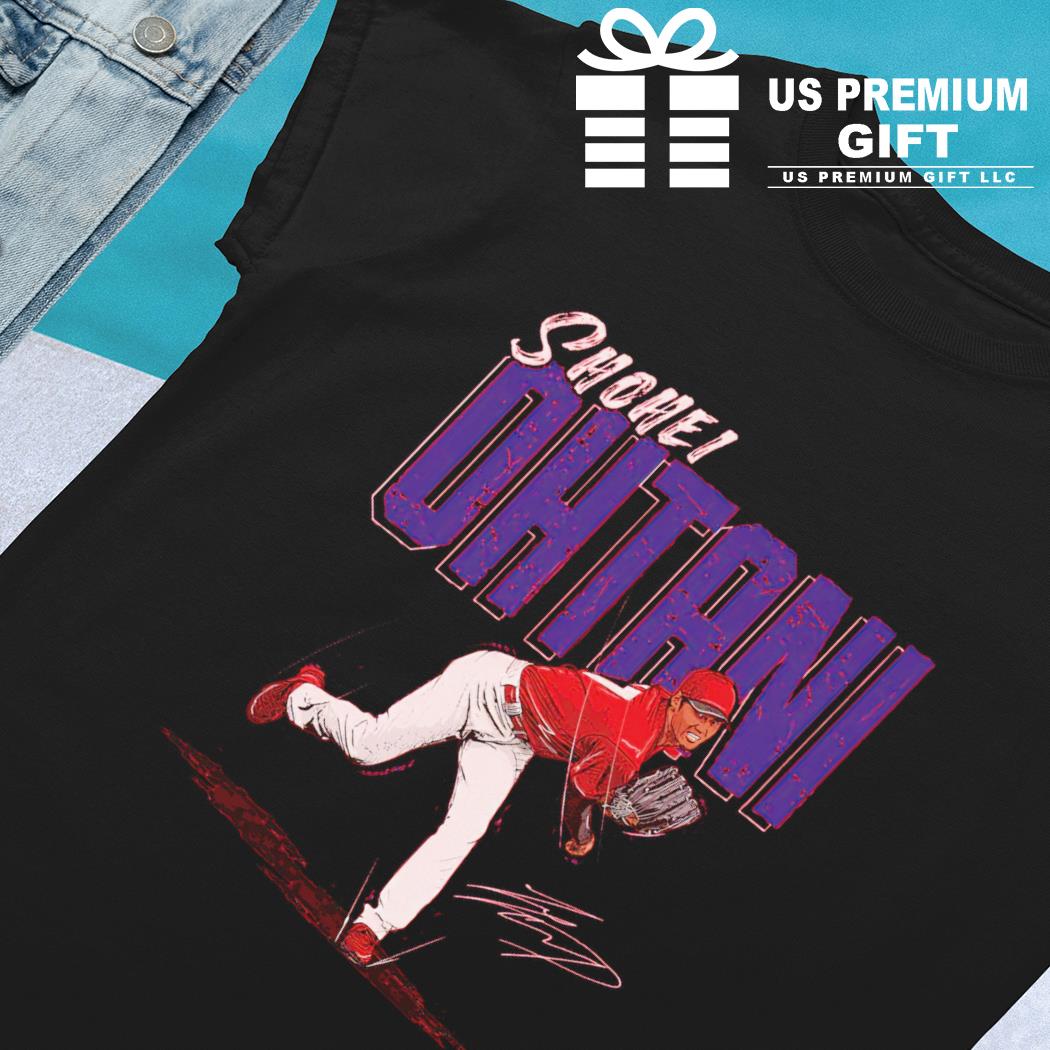 Official ShoheI ohtanI los angeles angels baseball signature T-shirt,  hoodie, tank top, sweater and long sleeve t-shirt