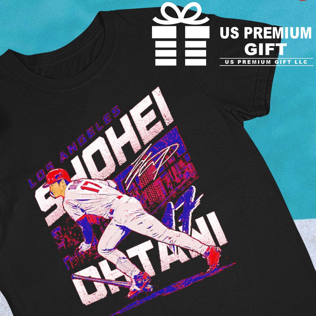 Shohei Ohtani 17 Los Angeles Angels baseball player cartoon signature shirt,  hoodie, sweater, long sleeve and tank top