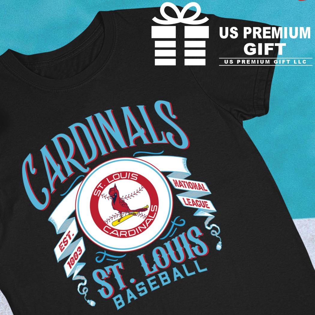 St. Louis Cardinals baseball est. 1883 national league logo shirt, hoodie,  sweater, long sleeve and tank top