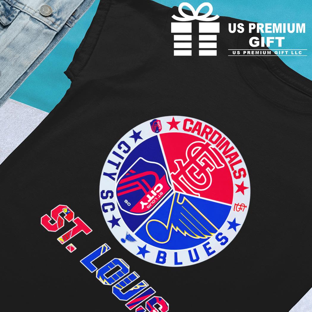 Official sT Louis Cardinals City SC And Blues T Shirt, hoodie