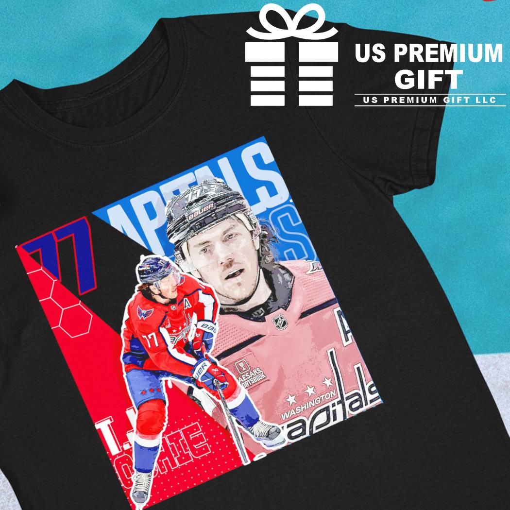 T.J. Oshie T-Shirt, Washington Hockey Men's Premium T-Shirt