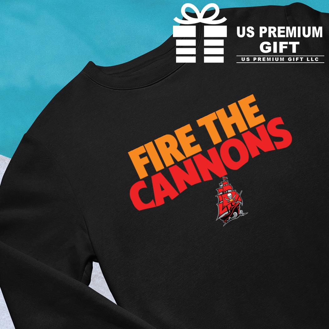 Fire The Cannons Logo Tampa Bay Buccaneers shirt, hoodie, sweater, long  sleeve and tank top