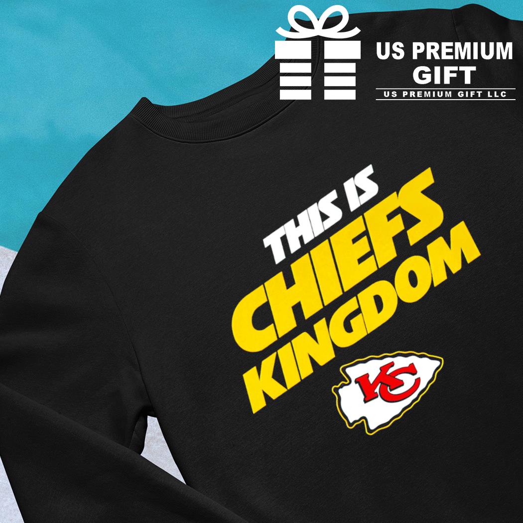 This is Chiefs kingdom Kansas City Chief logo shirt, hoodie, sweater, long  sleeve and tank top