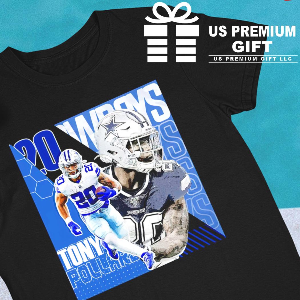 Tony Pollard Shirt  Dallas Cowboys Tony Pollard T-Shirts