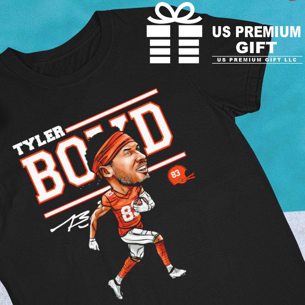 Tyler Boyd Cincinnati Bengals Cartoon Signarture Shirt - High