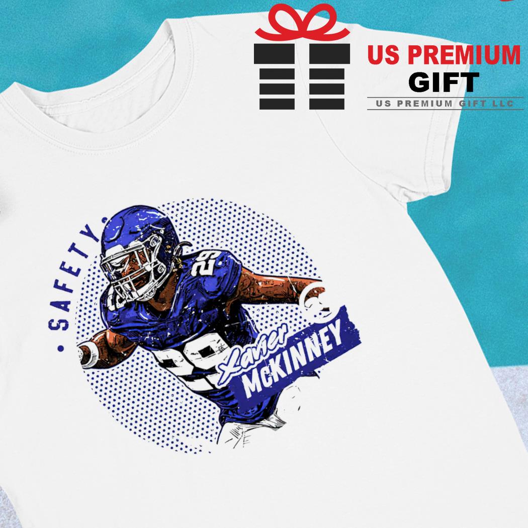 Xavier McKinney Shirt  New York Giants Xavier McKinney T-Shirts - Giants  Store