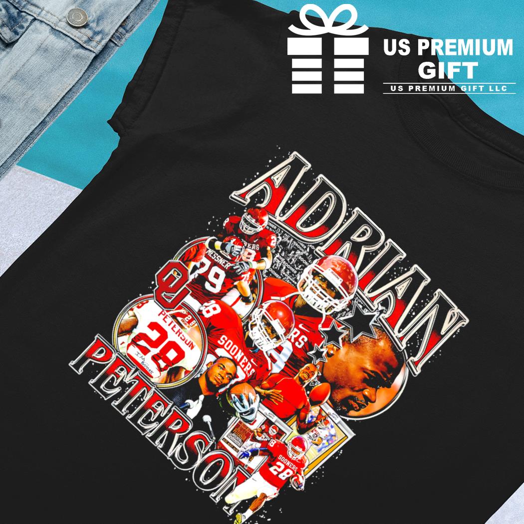 Adrian peterson Long Sleeve T Shirt by overboardvisuals